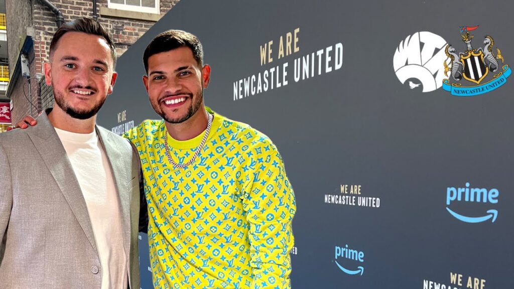 Meeting Bruno Guimaraes At We Are Newcastle United PREMIERE! Callum Wilson, Eddie Howe + MORE
