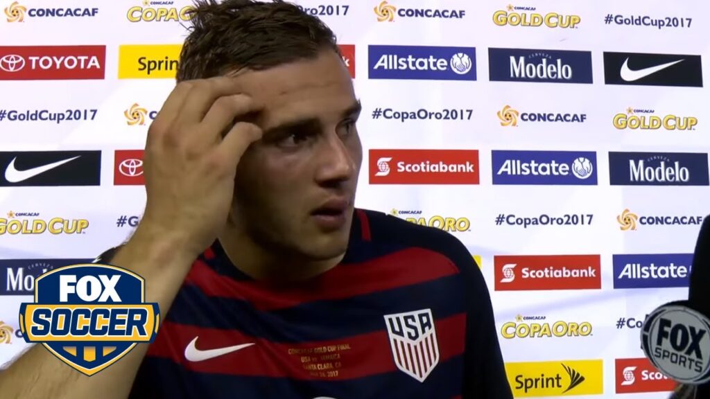 Jordan Morris reacts after scoring emotional game-winning goal | 2017 CONCACAF Gold Cup Jordan Morris reacts after scoring emotional game-winning goal | 2017 CONCACAF Gold Cup