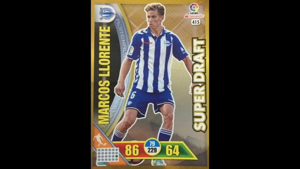 EL CROMO DE MARCOS LLORENTE EN EL DEPORTIVO ALAVES #shorts