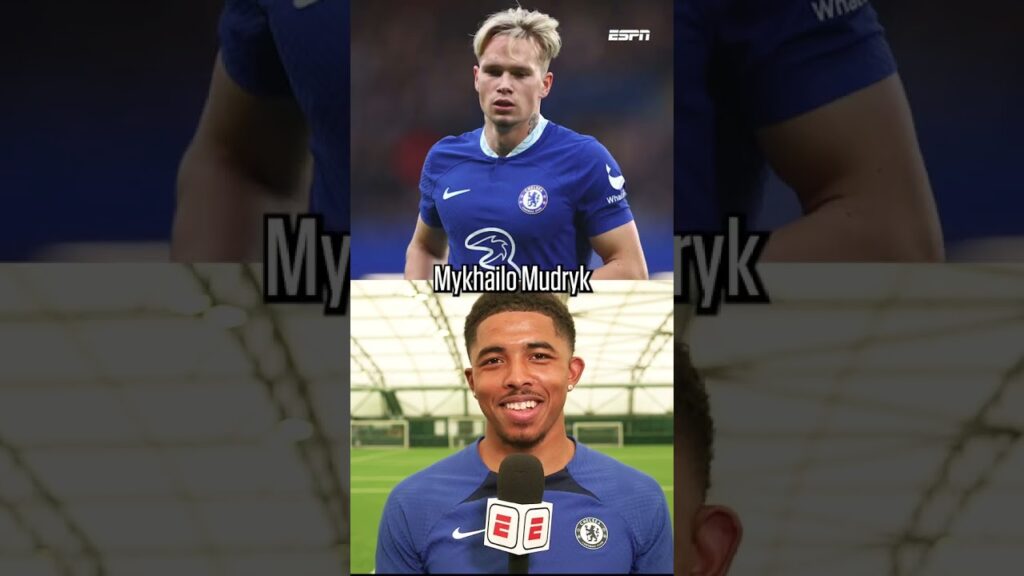 Wesley Fofana uses one word to describe each of his Chelsea teammates 👀 #shorts