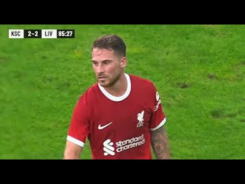 Alexis Mac Allister VS Bayern München | Liverpool VS FC Bayern München | Pre-Season Friendly Match