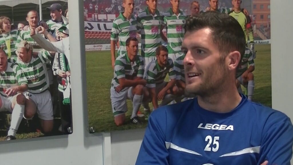 We chat with Connor Roberts after training at Park Hall