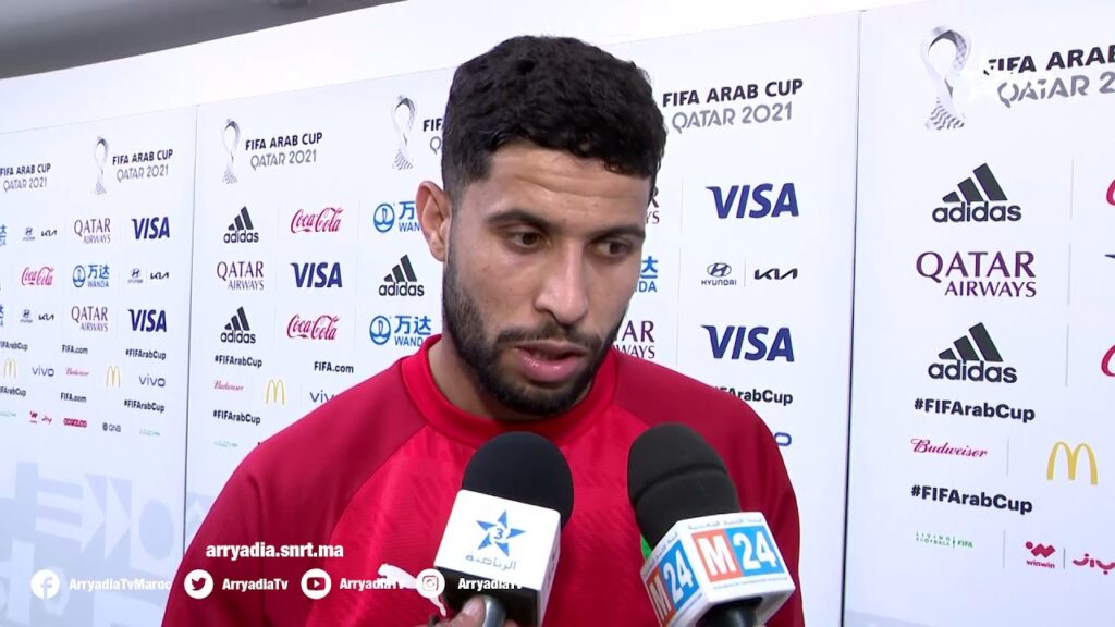 🎙️ | يحيى جبران لاعب المنتخب الوطني المغربي الرديف  بعد تتويجه رجل المباراة أمام الأردن