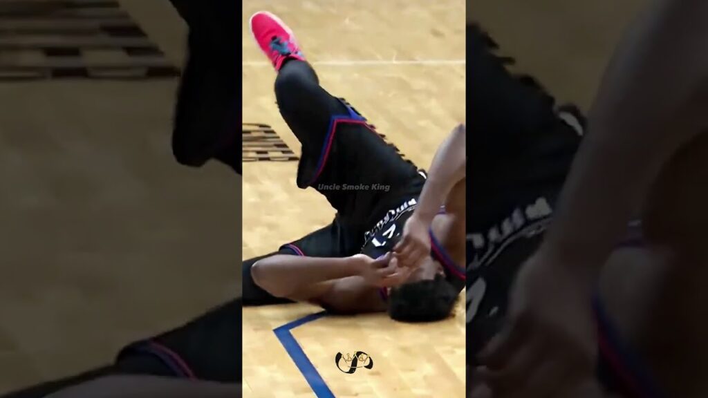 Joel Embiid has the WORST luck 😅 #shorts