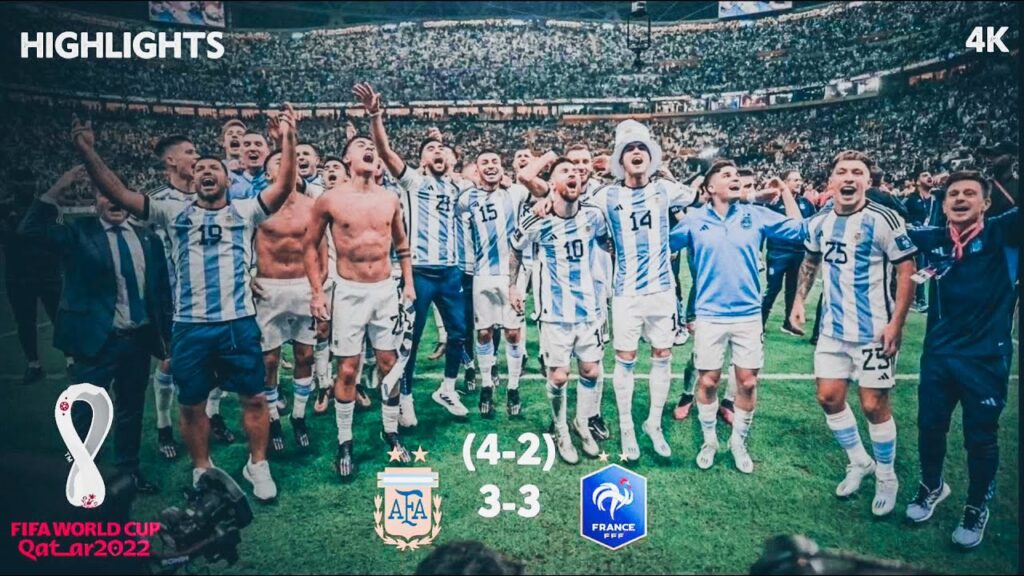 FIFA World Cup Qatar 2022 FINAL Match Highlights ARG 3-3 FRA (4 2) PEN | 4K