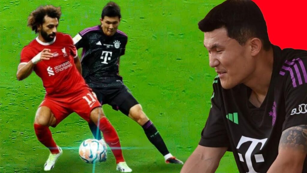 Kim Min-jae Pocketing Mo Salah 💪 Kim Min-jae Pocketing Mo Salah 💪