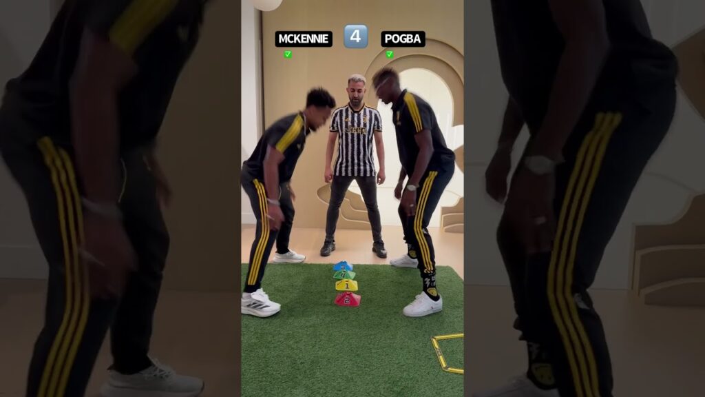 Pogba vs Mckennie reaction battle