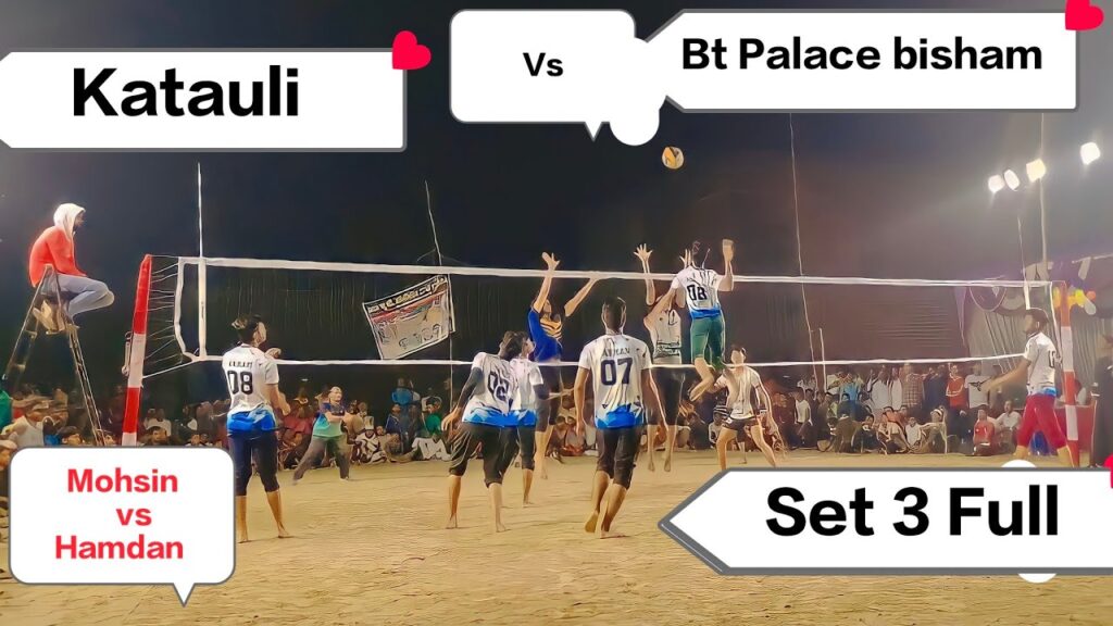katauli vs bt palace bisham || set 3 full  final || katauli volleyball tournament || filmed by raafe