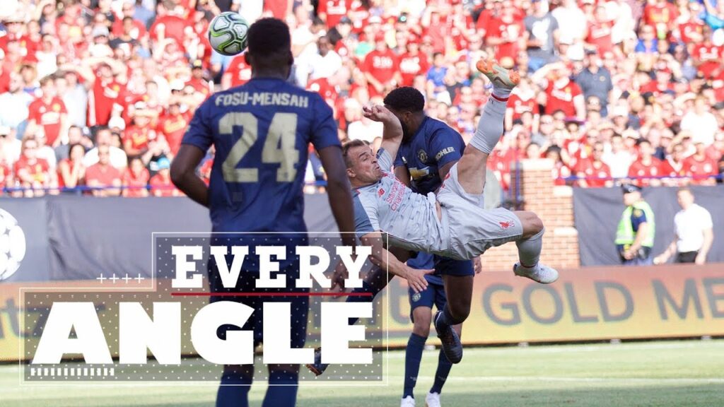 Every Angle: Shaqiri's Incredible Bicycle Kick | Pre-Season 18-19