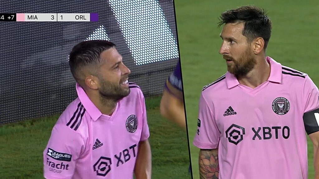 Jordi Alba & Messi REUNITED - Debut Performance for Inter Miami vs Orlando City - 2023 HD 1080i