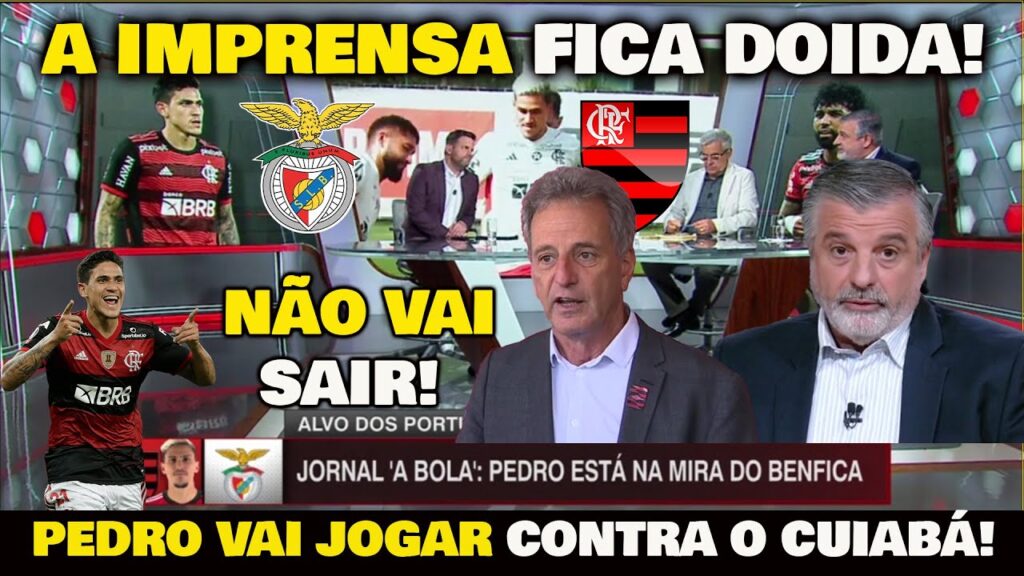BENFICA QUER O PEDRO! "LANDIM MANDOU A REAL" IMPRENSA DEBATE: ISSO FOI UM TAP4 NA CAR4!