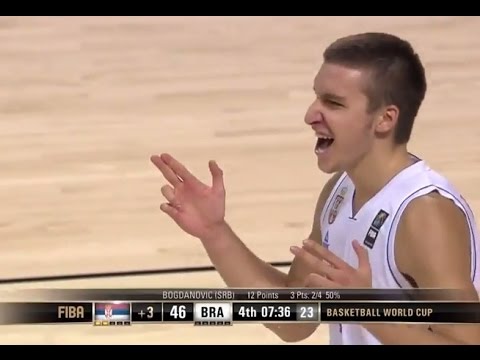 "Bogdanooviiiiiiiic sa druge planeteee!" - Srbija - Brazil (84:56) - Bogdanovic Deep 3 shot