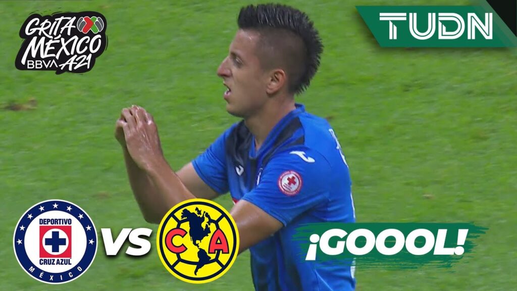 ¡Gol del ‘piojo’! ¡Golazo de la máquina! | Cruz Azul 1-0 América | Grita México BBVA AP2021| TUDN