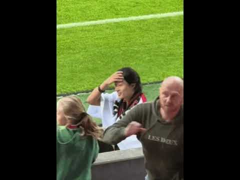 벌써 덴마크 초딩들한테 인기만점인 조규성