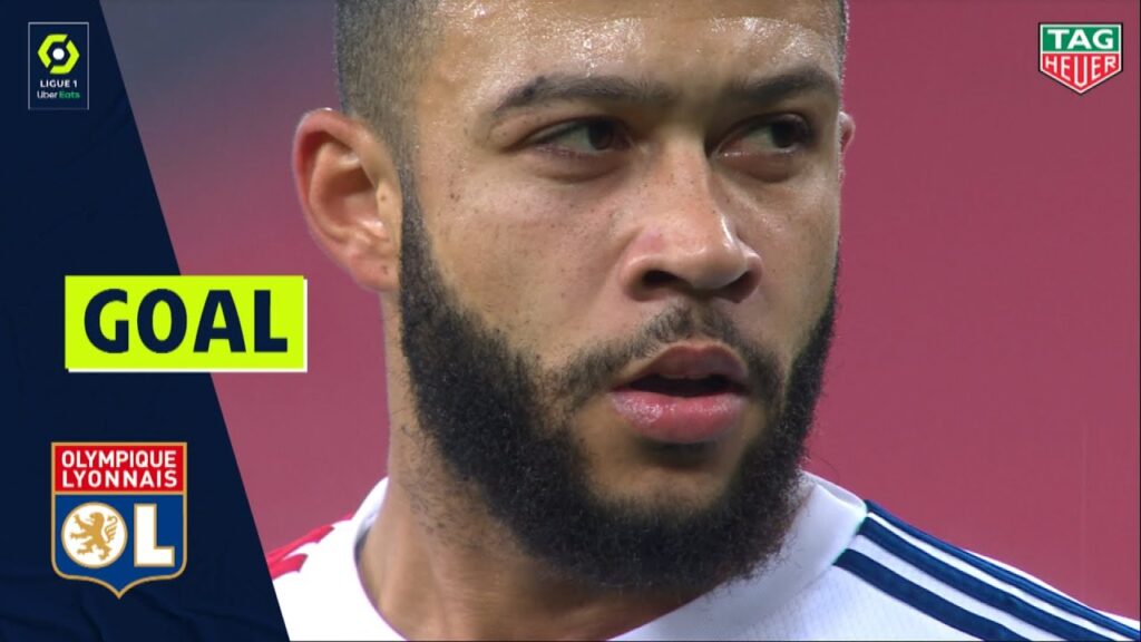 Goal Memphis DEPAY (32' pen - OLYMPIQUE LYONNAIS) OGC NICE - OLYMPIQUE LYONNAIS (1-4) 20/21