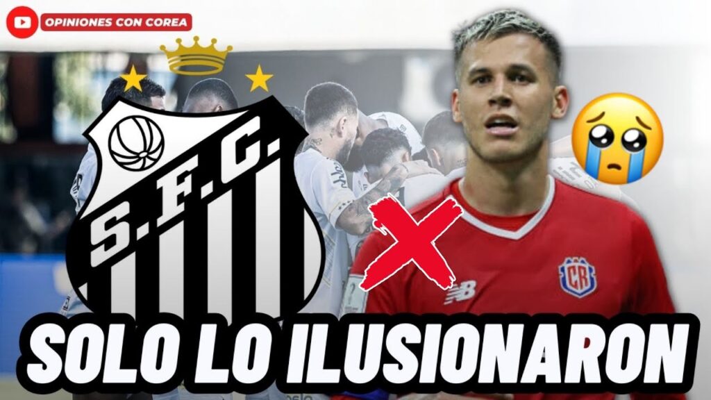 TERRIBLE! LA RAZÓN POR LA QUE SANTOS DE BRASIL DECIDIÓ RECHAZAR AL TICO JUAN PABLO VARGAS😭