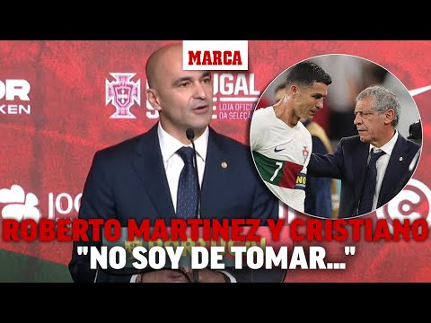 Preguntan a Roberto Martínez por Cristiano: "No soy de tomar decisiones en un despacho" I MARCA