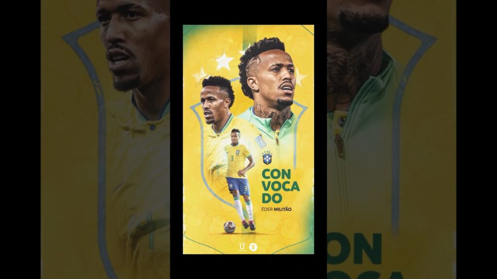 Éder Militão is brasil's best defensive player  | #football #youtubeshorts #shorts