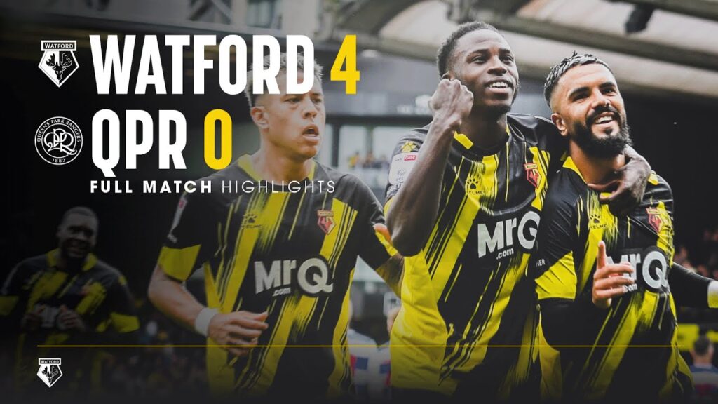 A Goal In 33 SECONDS! ⚡️ | Watford 4-0 Queens Park Rangers | Highlights