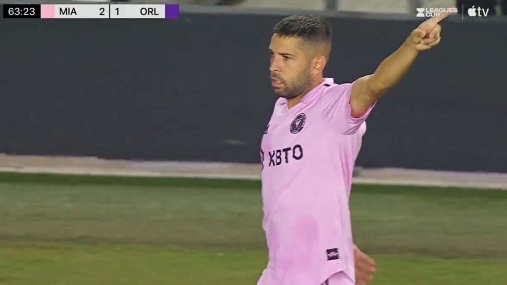 Jordi Alba DEBUT Inter Miami vs Orlando