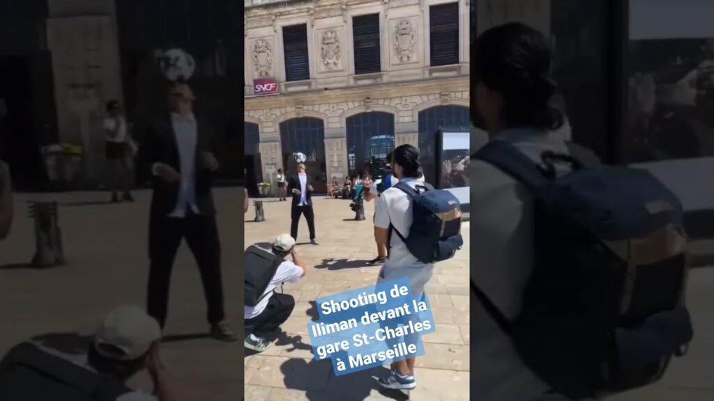 Iliman Ndiaye à l'OM: Coulisses du shooting de la vidéo de présentation