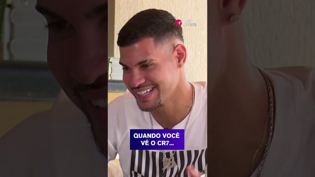 CR7 LANÇOU UM PALAVRÃO PRO BRUNO GUIMARÃES NA CHAMPIONS LEAGUE! #shorts