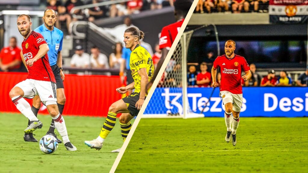 CHRISTIAN ERIKSEN | PERFECT LONG PASSES VS DORTMUND 😱🔝