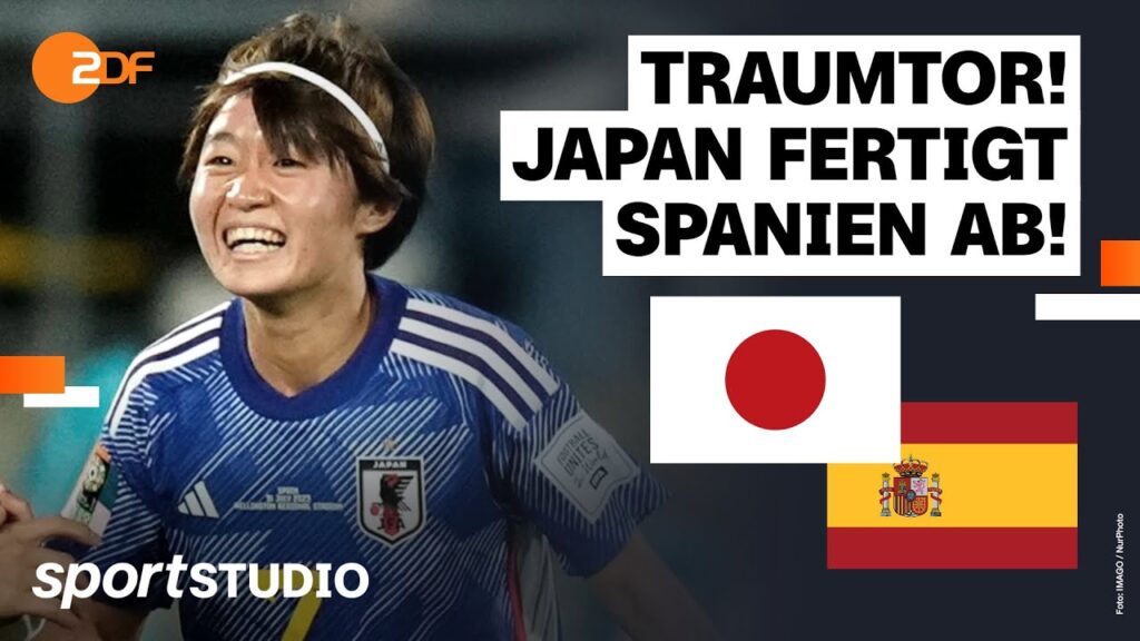 Japan – Spanien Highlights | FIFA WM 2023 | sportstudio