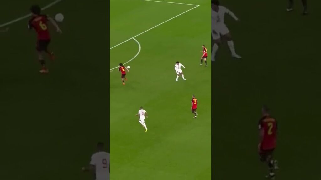 Maroc vs Belgique deuxième but marocain sous un autre angle Zakaria Boukhlal