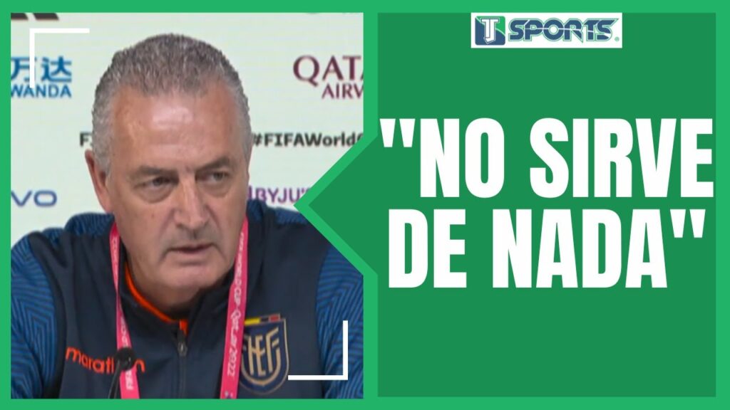 La OPINIÓN de Gustavo Alfaro, ANTES de la ELIMINACIÓN de la Selección de Ecuador de Qatar 2022