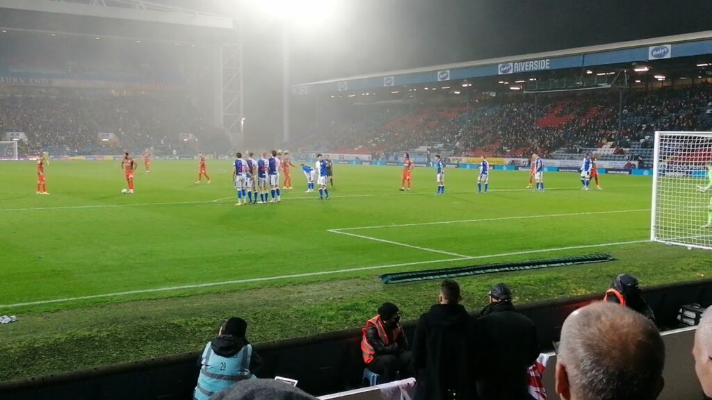 Birmingham City V Blackburn Rovers Away 2021 - Riley McGree Free Kick
