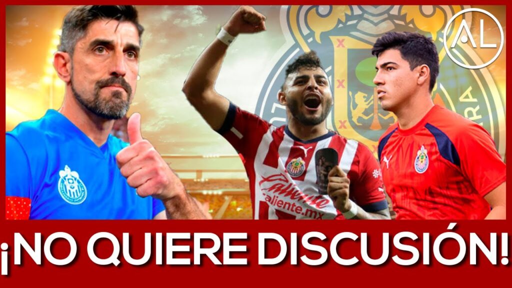 ALEXIS VEGA y ERICK GUTIÉRREZ NO ESTÁN AL 100 EN CHIVAS, Pauno EXPLICA LA SITUACIÓN