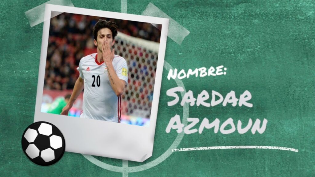 Sardar Azmoun es la figura de la Selección Irán en la Copa Mundial de la FIFA