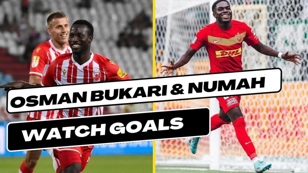 Ernest Nuamah scores & assists for FC Nordsjælland | Osman Bukari scores 2nd goal in Serbia
