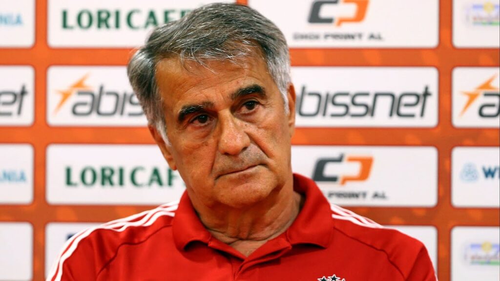Şenol Güneş: İki maçı kazanarak tur atlamak önemli | Tirana 0-2 Beşiktaş