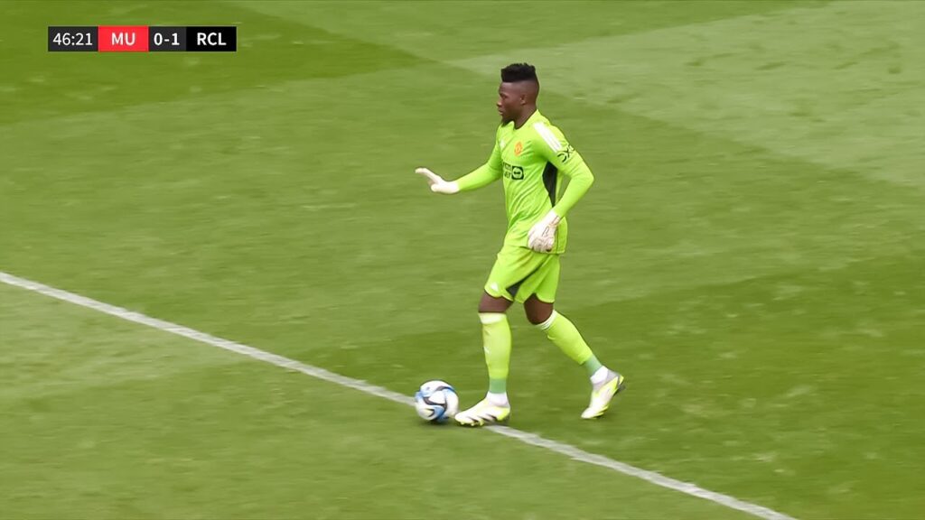 Andre Onana vs Lens / Man United vs Lens 3-1