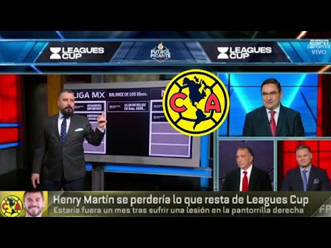 ULTIMO MOMENTO America Con Malas Noticias Henry Martin Es Baja Por Toda la Leagues Cup