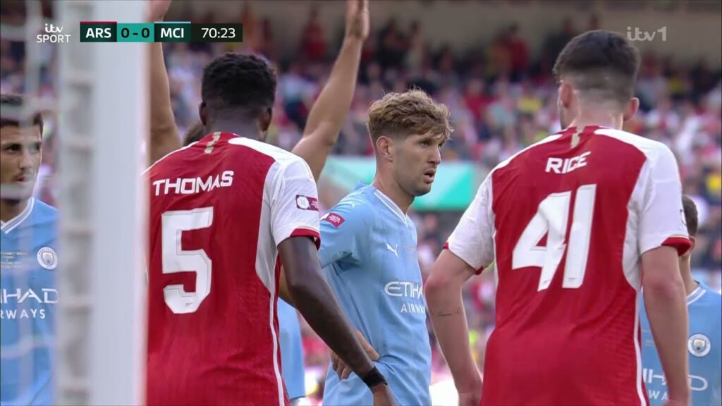 Declan Rice & Thomas Partey Dominate Man City Midfilders!