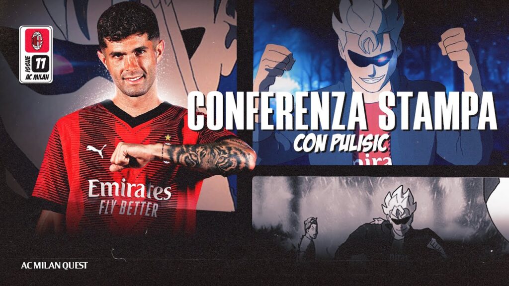 Christian Pulisic | La Conferenza di presentazione | #ACMQuest