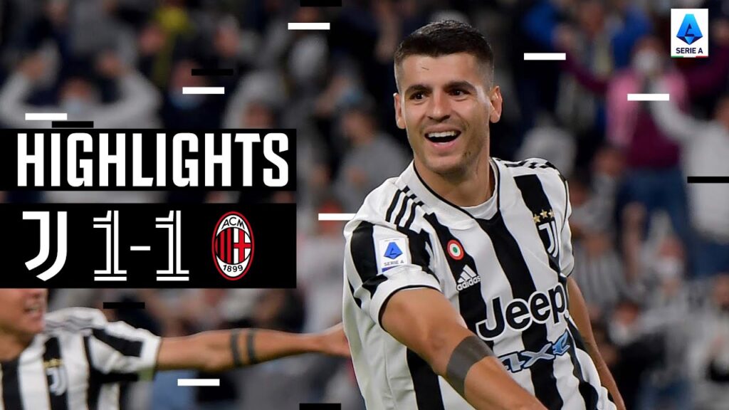 Juventus 1-1 AC Milan | Morata scores 50th Bianconeri goal in home draw | Serie A Highlights Juventus 1-1 AC Milan | Morata scores 50th Bianconeri goal in home draw | Serie A Highlights