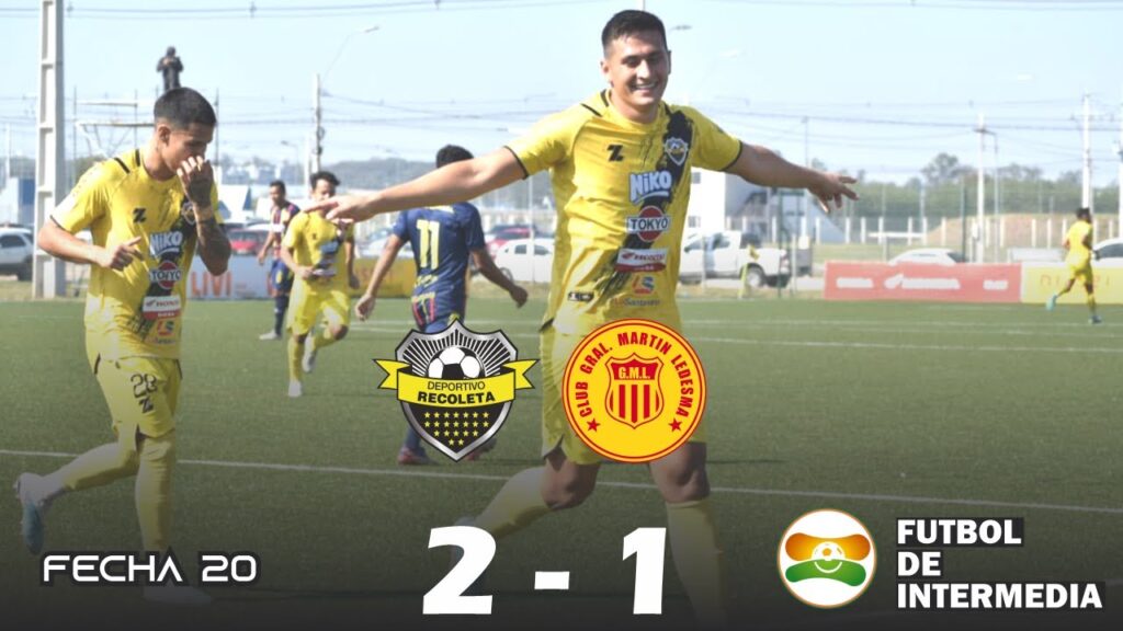 Recoleta vs Martín Ledesma (2 - 1) | Fecha 20 | Intermedia 2023