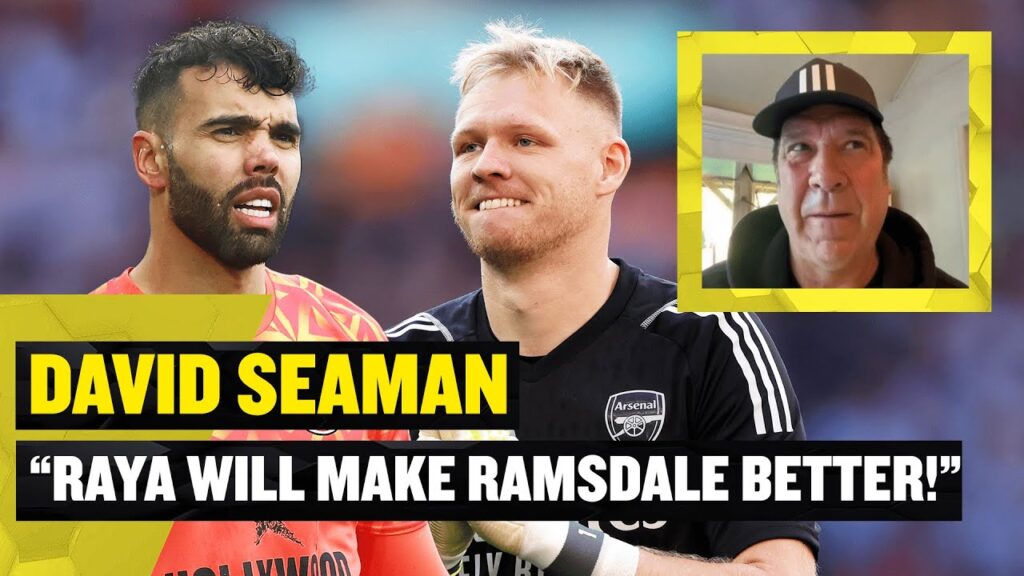 David Seaman believes Aaron Ramsdale will be a BETTER goalkeeper IF Arsenal sign David Raya! 😱