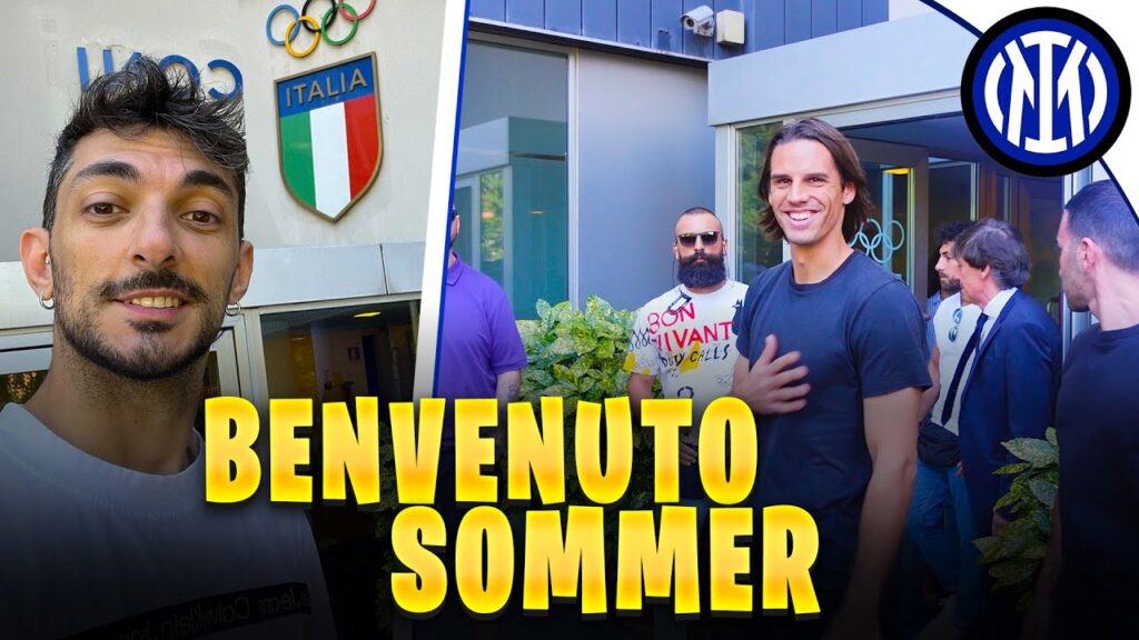 HO INCONTRATO YANN SOMMER! VLOG DAL CONI: WELCOME TO INTER! CALCIOMERCATO 2023/2024