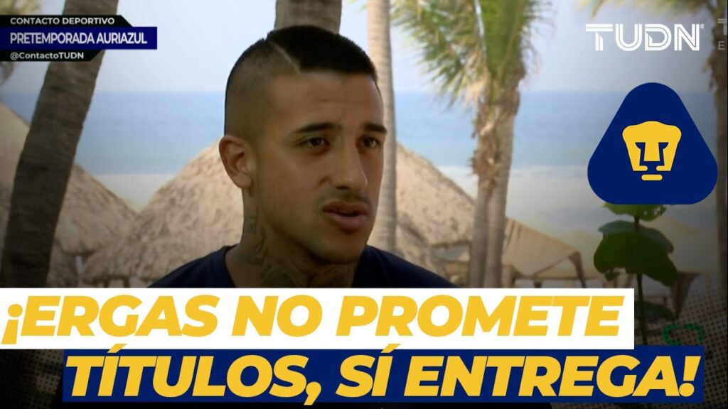 ¿AMÉRICA, CHIVAS? ¡ROBERT ERGAS, refuerzo de PUMAS, dijo que llega a uno de los más grandes! | TUDN