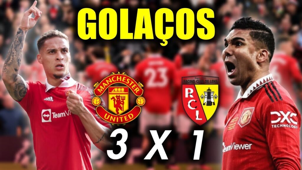 COM GOLAÇO DO ANTONY E CASEMIRO E GOL DO MEIO DE CAMPO MANCHESTER UNITED LEVA MAIS UMA