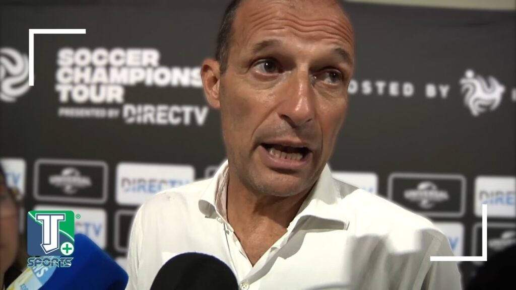 Massimiliano Allegri evidenzia gli americani Weston McKennie e Timothy Weah al Real Madrid