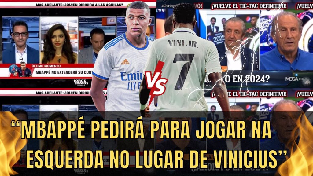 Mídia Internacional Fala Sobre Vinicius Júnior x Mbappé #viniciusjr #mbappé
