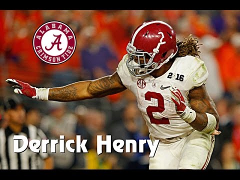 Derrick Henry || Alabama Career Highlights || 2013-2016