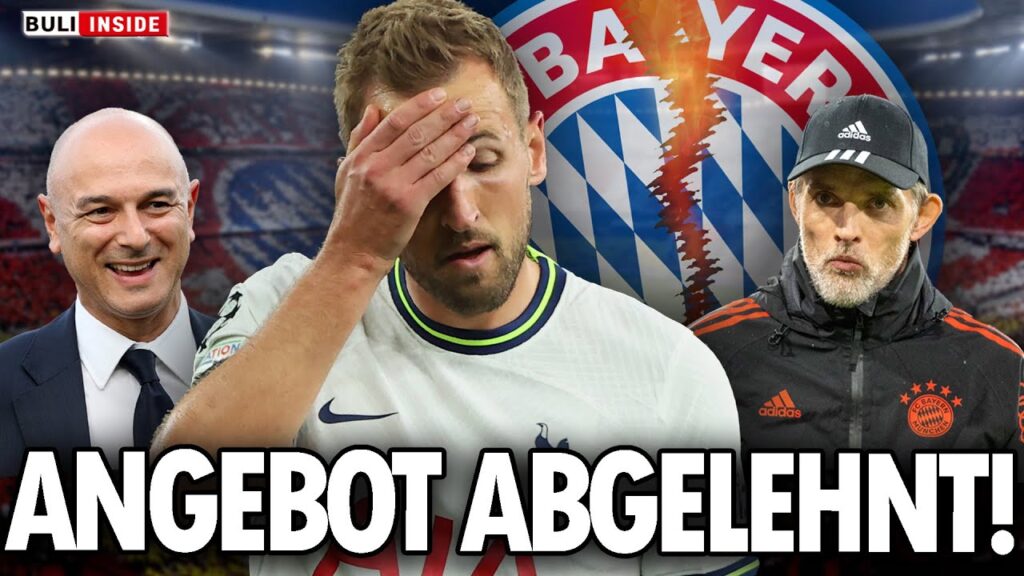 MEGA-Angebot abgelehnt! Transfer von Harry Kane zum FC Bayern vor dem AUS! MEGA-Angebot abgelehnt! Transfer von Harry Kane zum FC Bayern vor dem AUS!