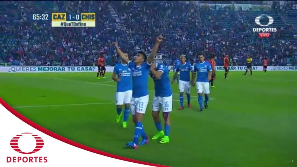 Ángel Mena hace el primero | Cruz Azul 1-0 Chiapas FC | Televisa Deportes